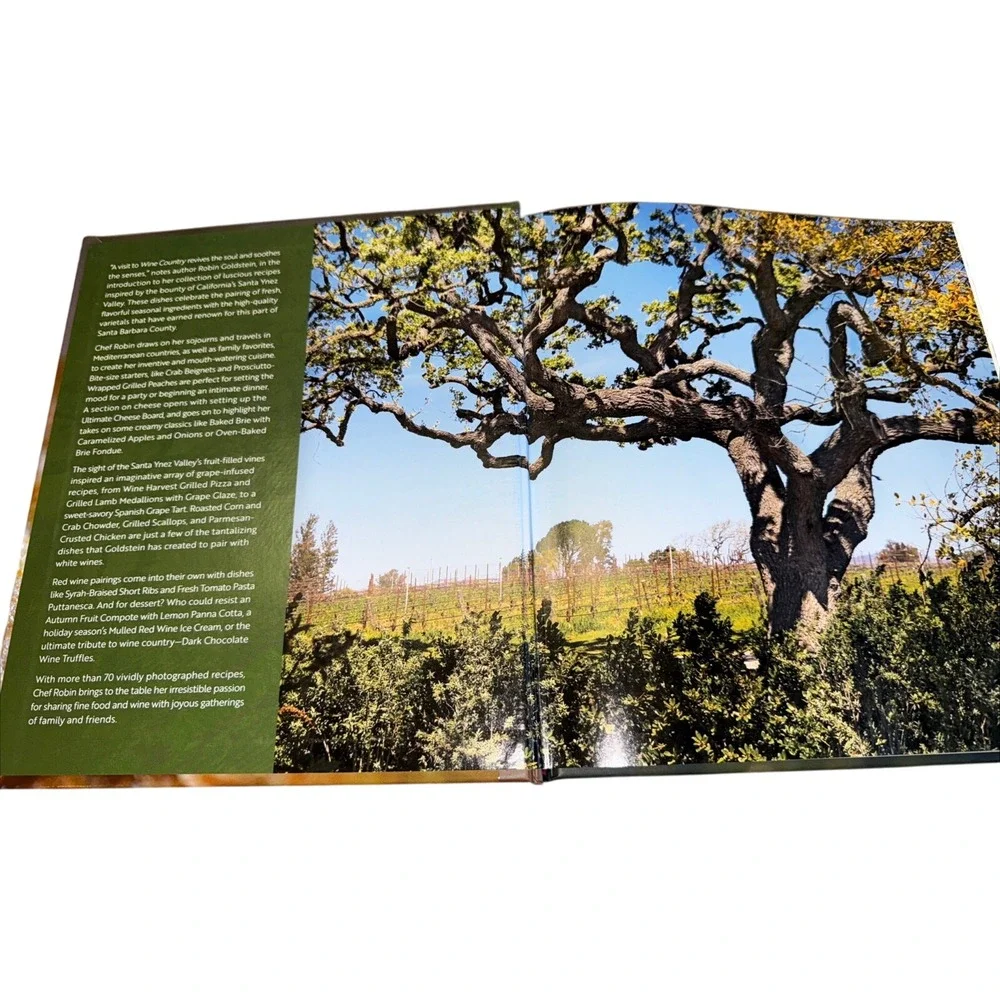 Simply Delicious Wine Country Recipes by Robin Goldstein (2018, Hardcover)‎